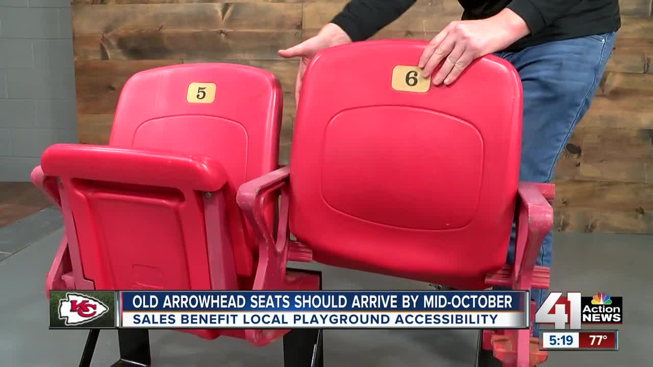 Here’s how old Arrowhead seats will arrive at your door