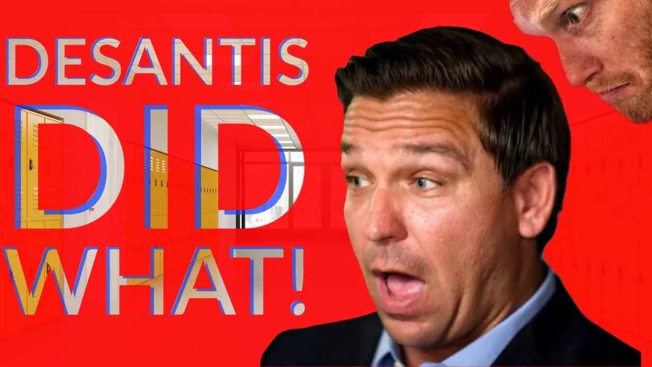 RON DeSantis TRIGGERS by Signs Bill Requiring Transparency From Schools On Reading Materials