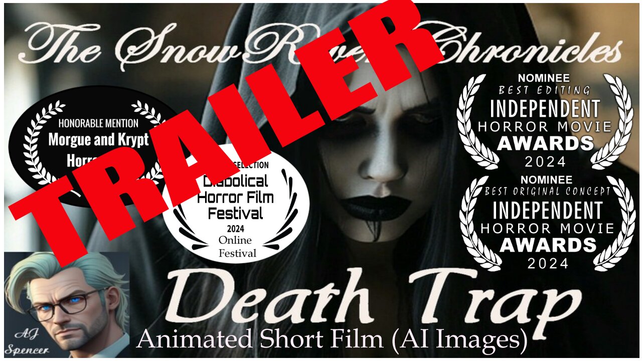 **TRAILER** The SnowRaven Chronicles: Death Trap (AI Animated Short Film)