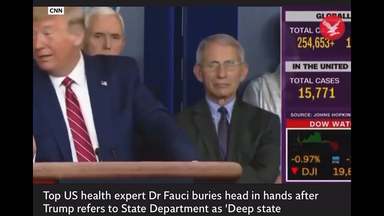 Trump made Fauchi uncomfortable