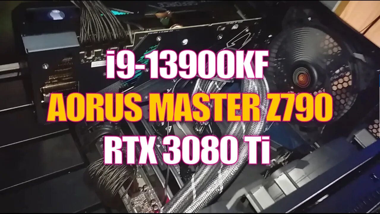 ULTRA GAMING BUILD - i9 13900k - GIGABYTE AORUS MASTER Z790 - RTX 3080TI