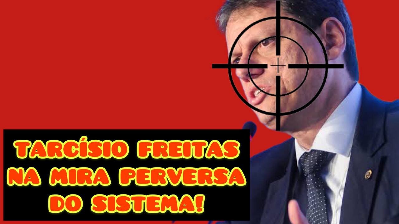 ATENTADO CONTRA TARCÍSIO - DESESPERO DO SISTEMA! A COBRA VAI FUMAR!