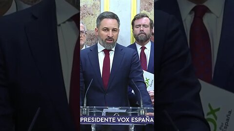 🇪🇸 VOX advierte sobre la instauración de una dictadura en España