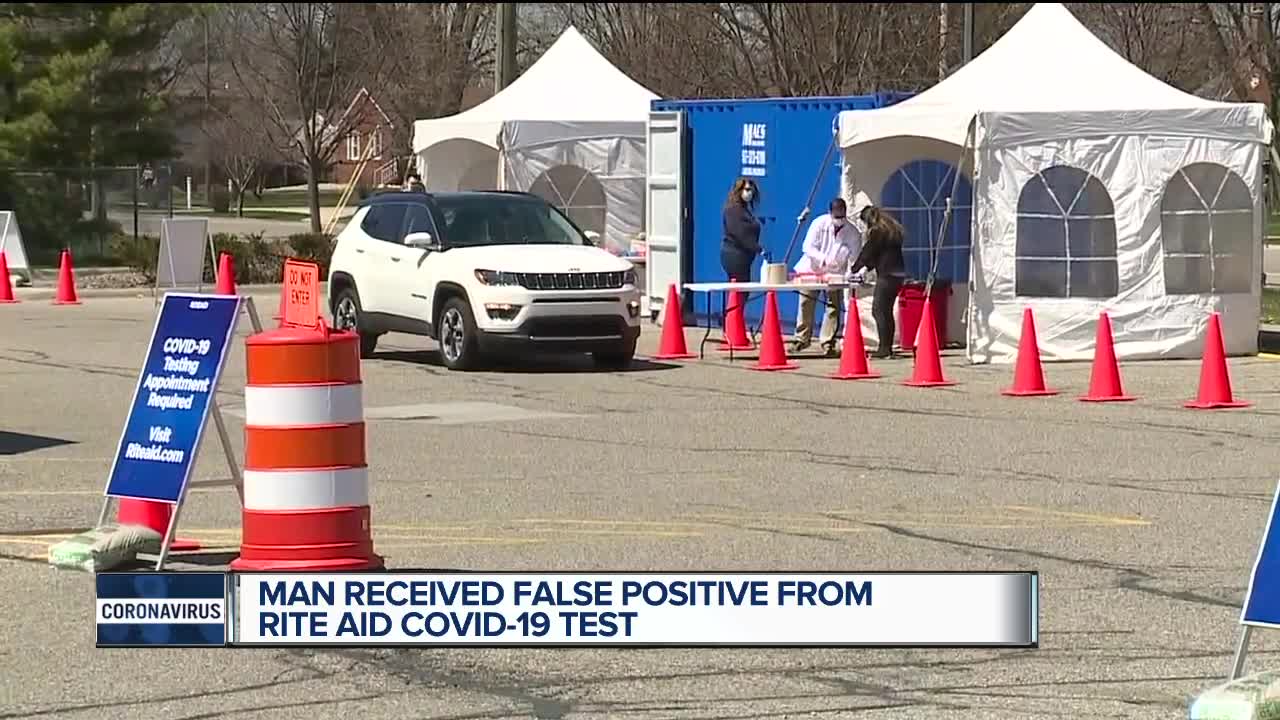 Man received false positive from Rite Aid COVID-19 test