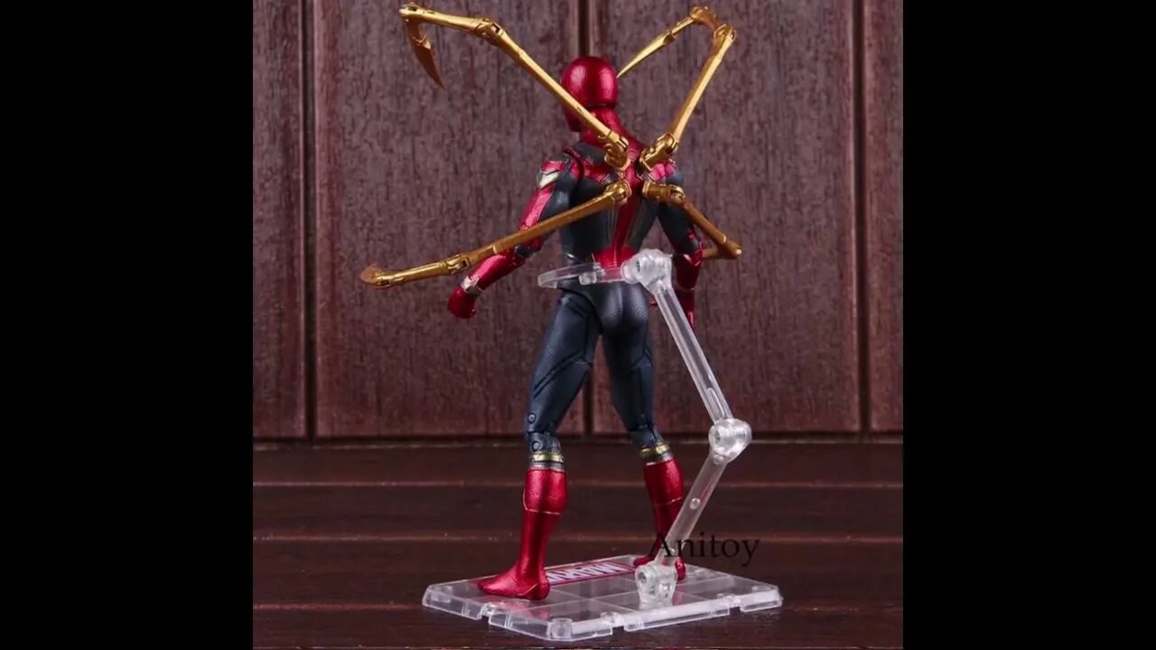 Iron Spiderman Action Figure