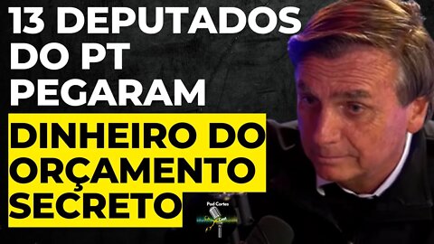 BOLSONARO FALA DO ORÇAMENTO SECRETO - Pod Cortes Cast