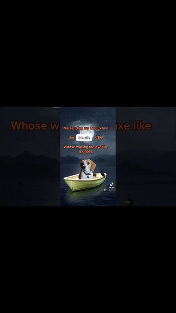 Netflix CANCEL EVERYTHING! #trendingshorts #beagle #boat #netflix