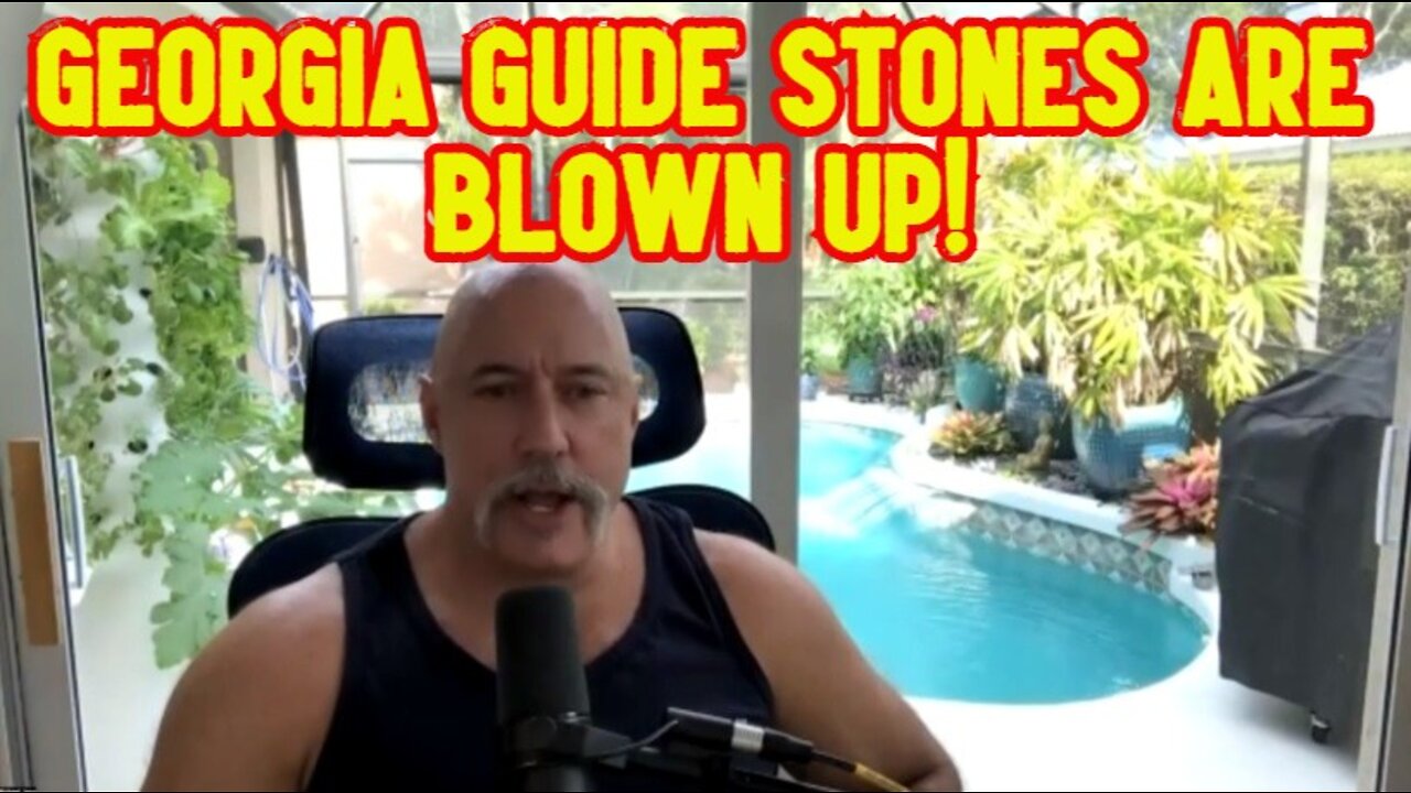 Michael Jaco: Georgia guide stones are blown up! Is a political party singling out a group for destruction?