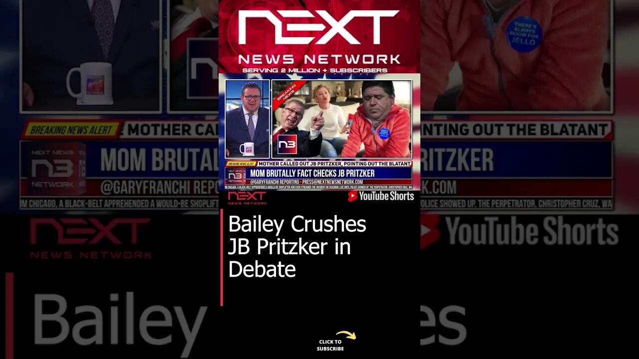 #darrenbailey Crushes JB Pritzker in Debate #shorts