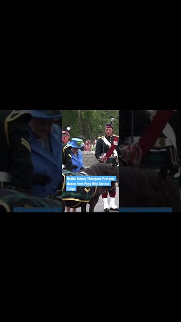 Hottie Palace Guard Johnny Thompson Protects Queen #shorts #queenelizabethii @The Day After