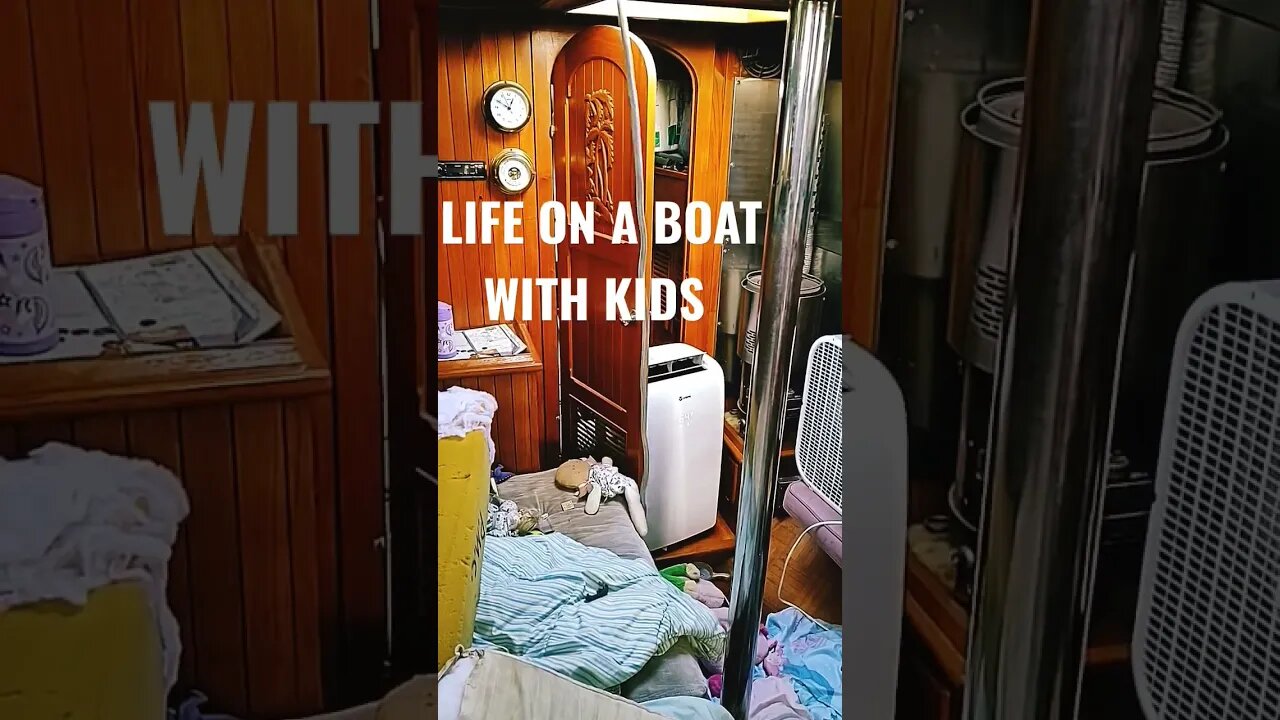 Parent Life Living On A Boat! #shorts #parentsonaboat #valhalla #sailboat #parentlife