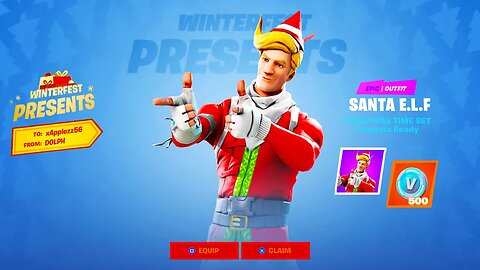 The CHRISTMAS DAY Reward In Fortnite!.. (Merry Christmas)