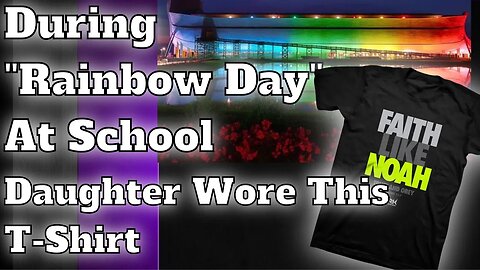 During "Rainbow Day" At School Our Daughter Wore This T-Shirt