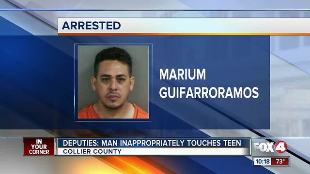 Deputies: Man Touches Teen