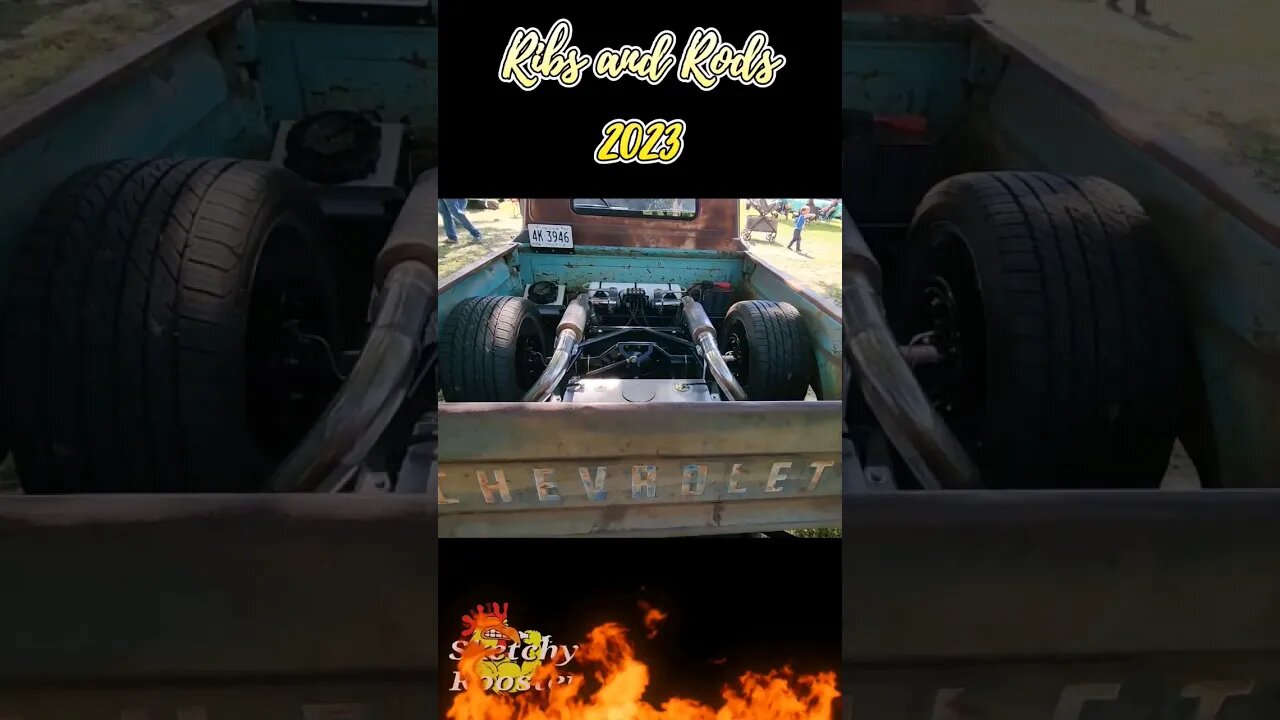 23 Ribs and Rods.. #bigblockchevy #hotrod #carshow #chevytrucks