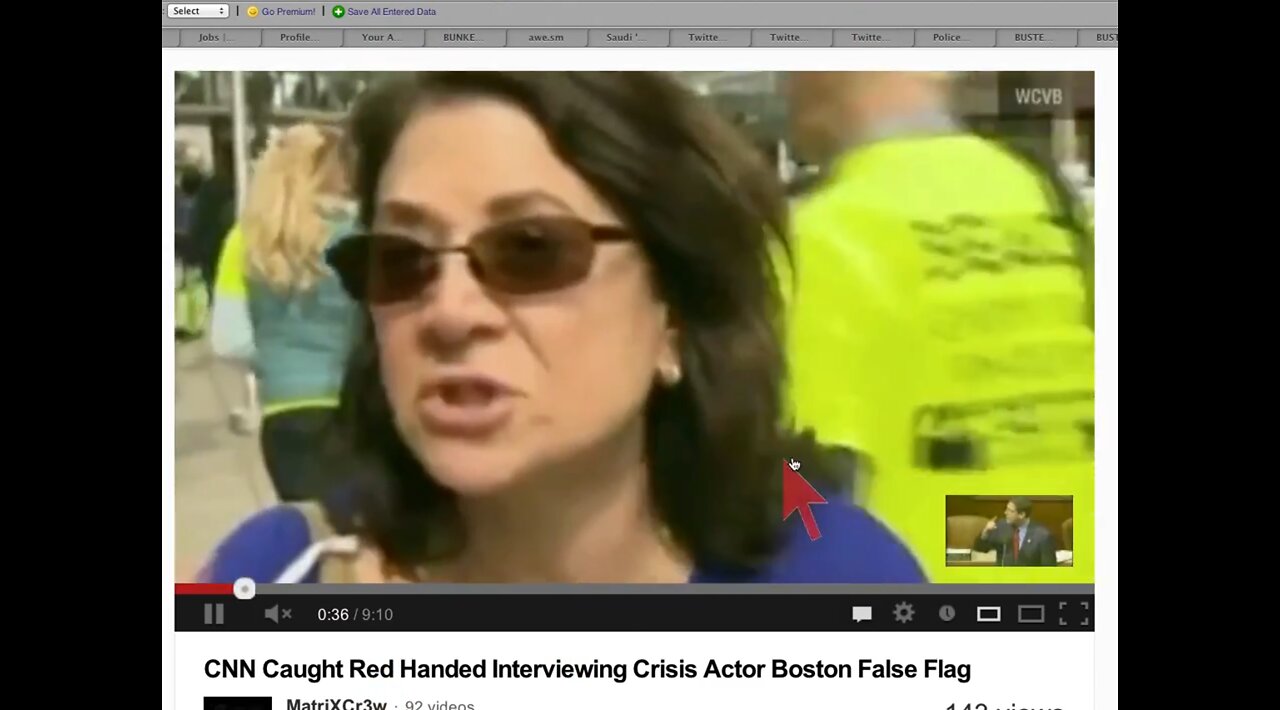 CAUGHT! CNN'c CIA "Crisis Actor" At Boston Marathon & Suspect Shootout - Pete Santilli - 2013