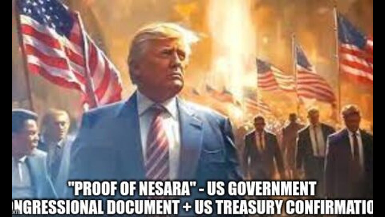 ''Proof of Nesara'' US Government Congressional Document + Us Treasury Confirmation