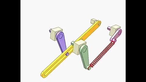 2599 Spring linkage mechanism 2