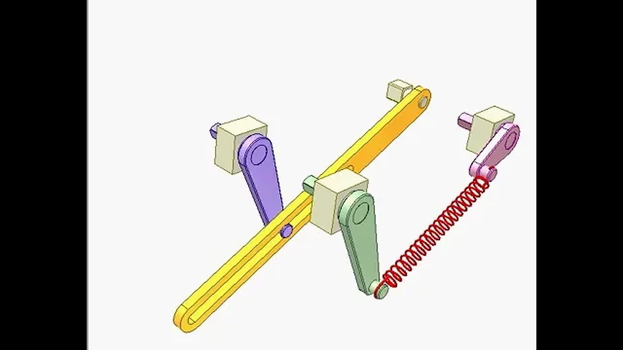 2599 Spring linkage mechanism 2