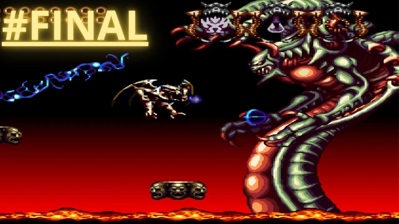 Enfrentando Boss Ultimate Phalanx (Demon's Crest Snes) EP:FINAL