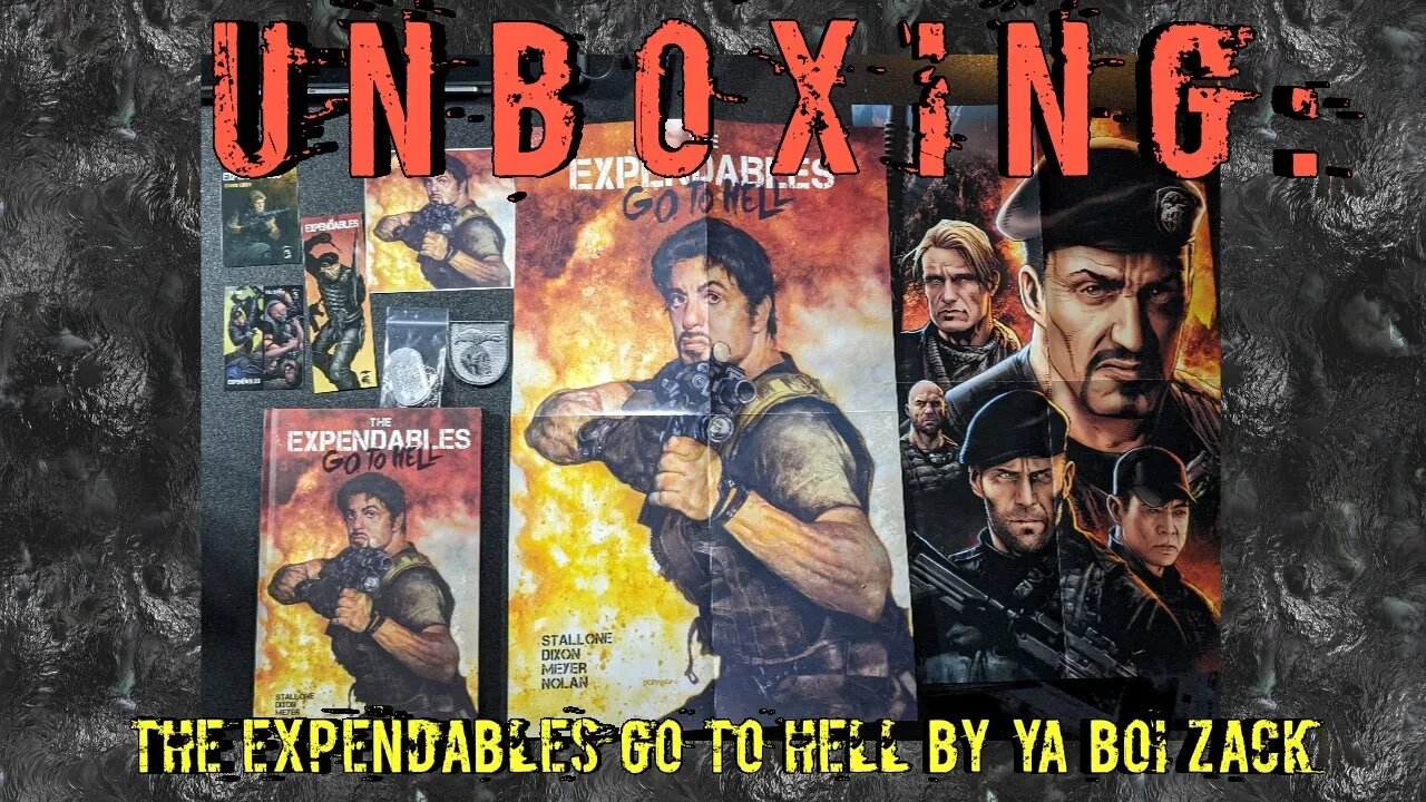 Unboxing: The Expendables Go to Hell by Richard C. Meyer (Ya Boi Zack)