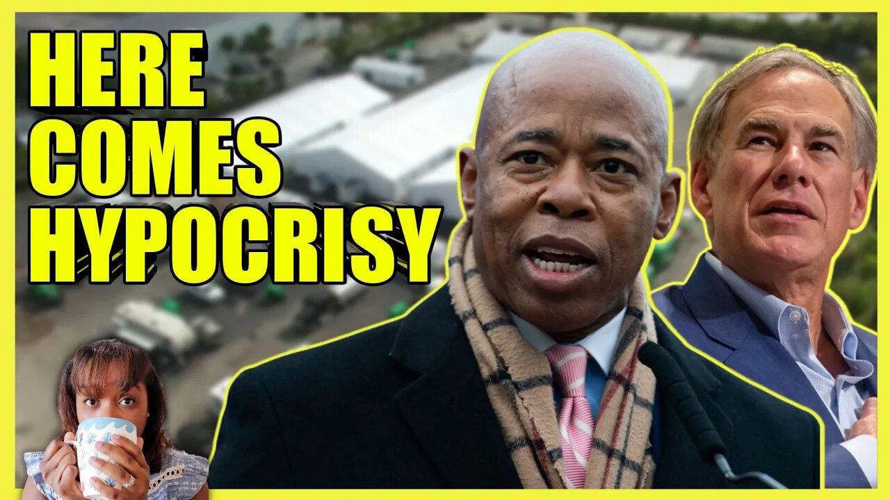 Eric Adams Tent Community HYPOCRISY (clip)