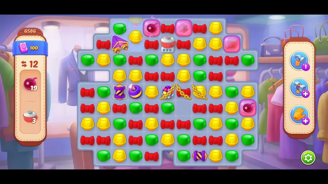 Playrix Homescapes Gameplay Walkthrough Level 6586