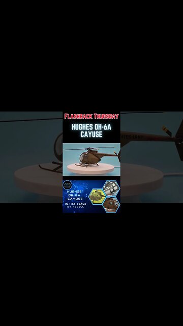 HUGHES OH 6A CAYUSE #short #shorts Flash Back Thursday!