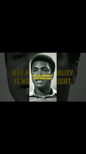 Muhammad Ali on the Importance of Personality #shorts