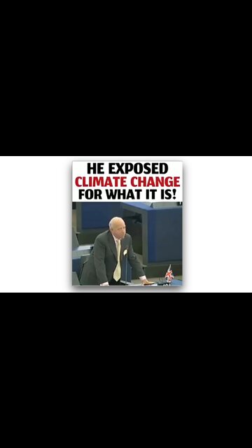 He exposed Climate Change for what it is!