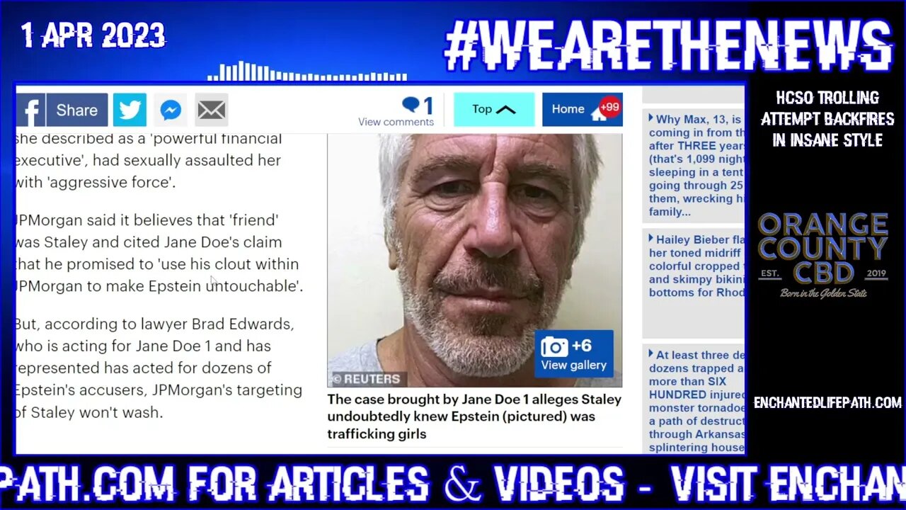 The Pervert And The Bankers: JP Morgan and Deutsche Bank Turning A Blind-Eye To Epstein Child Abuse!