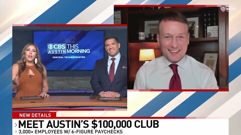 CBS Austin: 3,569 City Employees With $100,000+ Paychecks