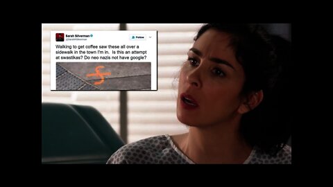 SARAH SILVERMAN'S SWASTIKA MELTDOWN!