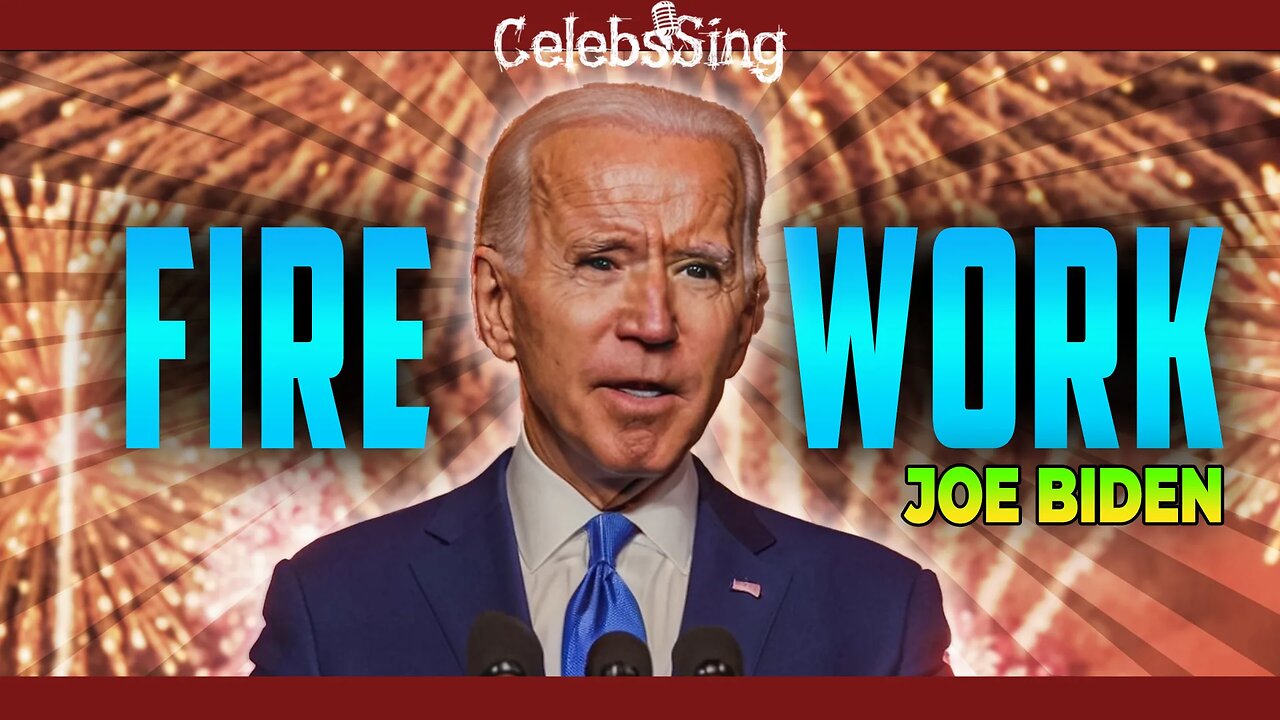 Biden sings Firework by Katy Perry