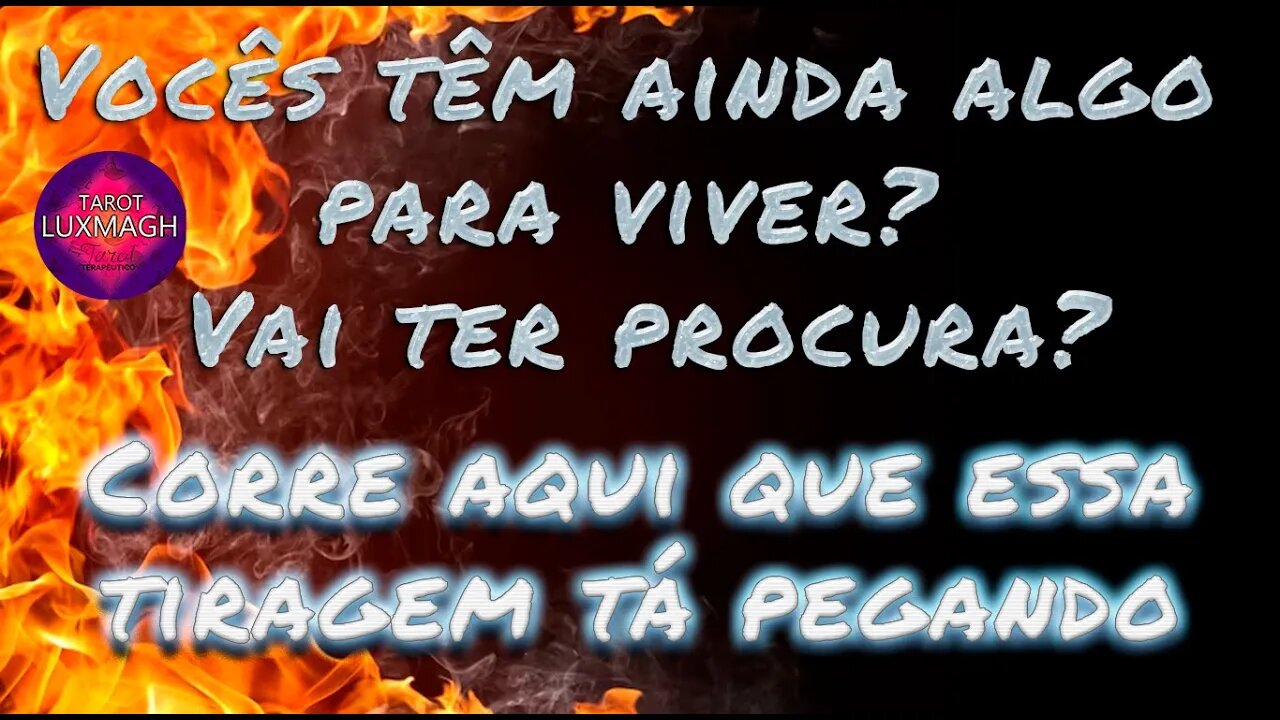 Vocês têm ainda algo para viver? Vai ter procura? Corre aqui que essa tiragem tá pegando 🔥.