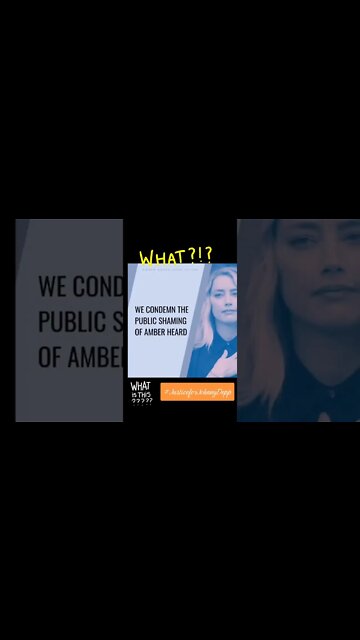 Feminist Support Amber Heard?!?