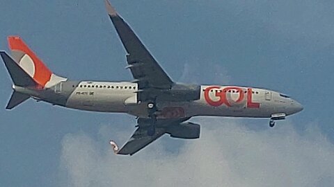 Boeing 737-800 PR-GTC coming from Salvador to Fortaleza