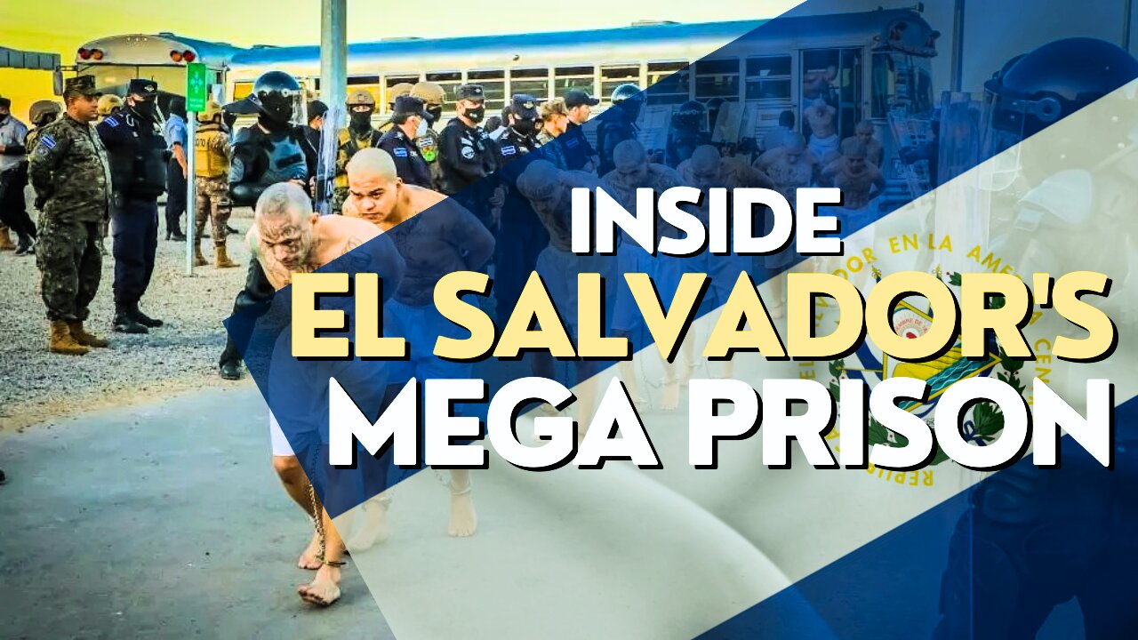 6000 gangsters inside the mega prison of El salvador | El salvador mega prison