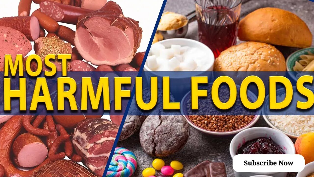 The top 5 popular foods that are proven to cause lasting damage to your body.