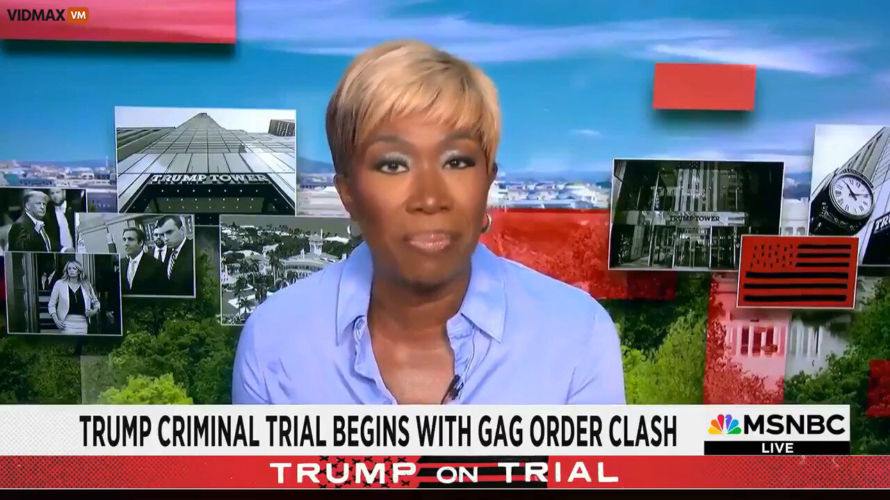 Rabidly Racist Joy Reid Thinks It's Wonderful That Those Persecuting Trump In Court Are Black