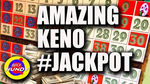 AMAZING Caveman KENO JACKPOT! 7-Spot Strikes Again! #KENONATION