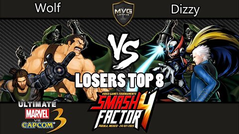 T3 Wolf vs. SF T3 Dizzy - Smash Factor 4 - Losers Top 8 - Marvel vs. Capcom