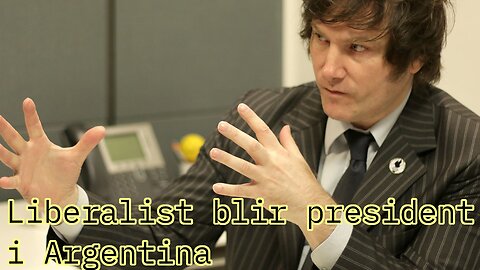 Liberalisten Javier Milei blir president i Argentina