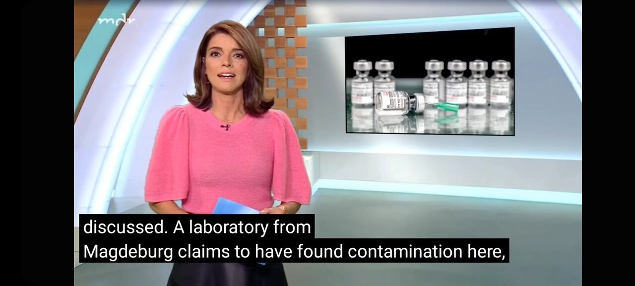 German TV MDR covers DNA contamination in Pfizer's mRNA vaccine!