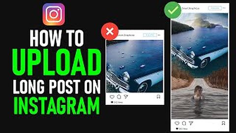 How Upload Instagram Long Post with PC and Smartphone