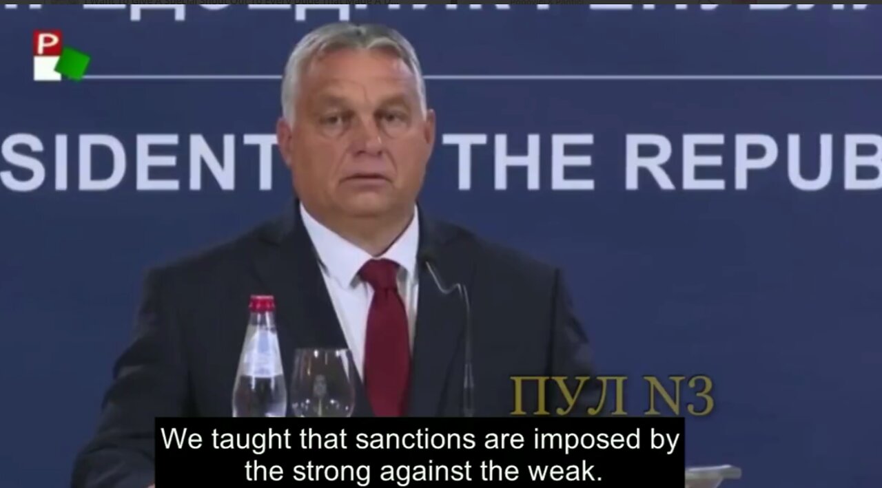 PM Orbán: We taught that sanctions are imposed by strong against the weak...