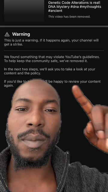 This means we are being silenced again!