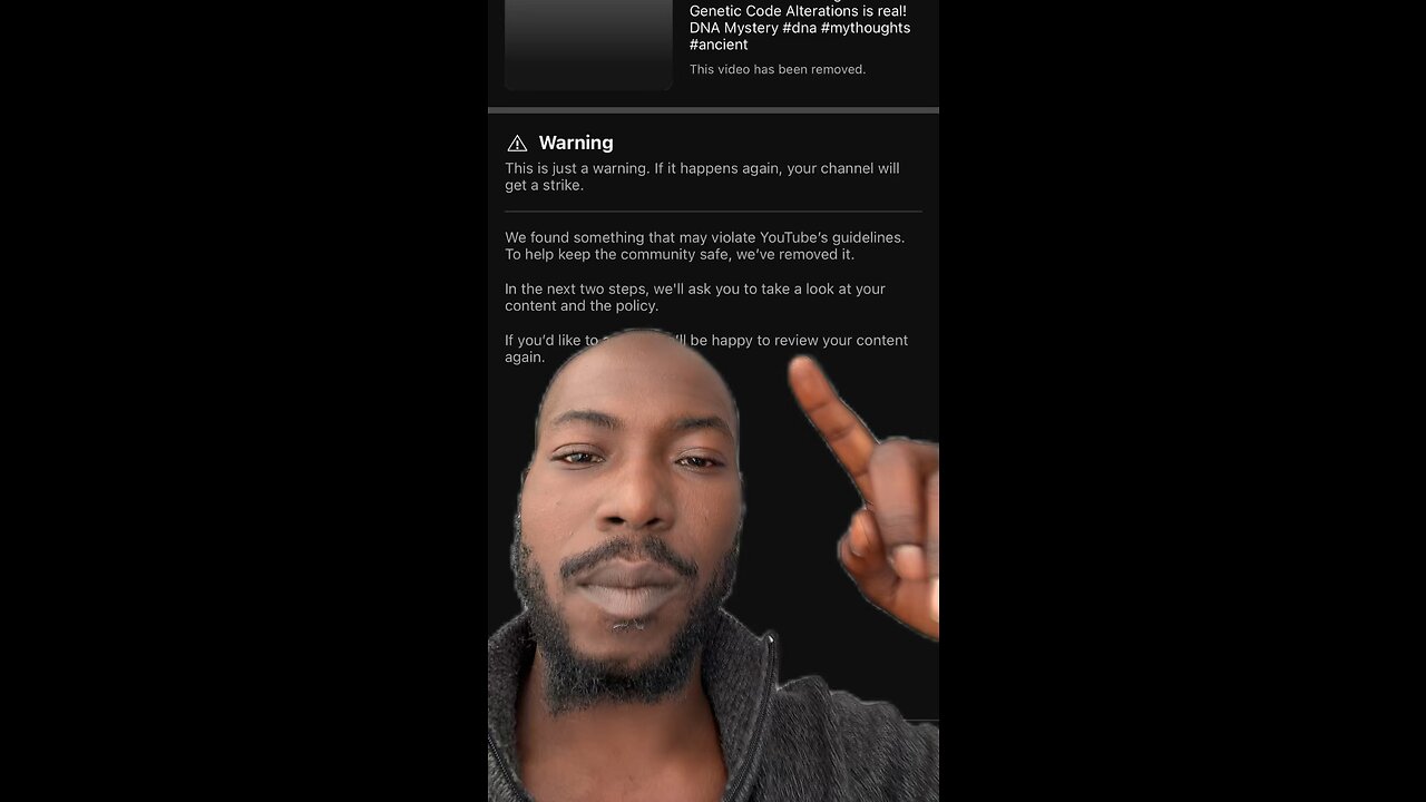 This means we are being silenced again!