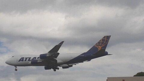 Boeing 747-400ERF N475MC came from Miami to Manaus in 13/July/2021