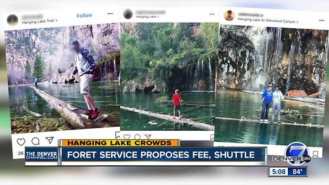 Forest Service proposes limiting Hanging Lake visitors to 615 per day